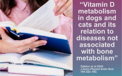 Dica de leitura: Vitamin D metabolism in dogs and cats and its relation to diseases not associated with bone metabolism